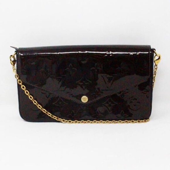Louis Vuitton #50357 Vernis Felicie Pochette Bag - Picture 1 of 7